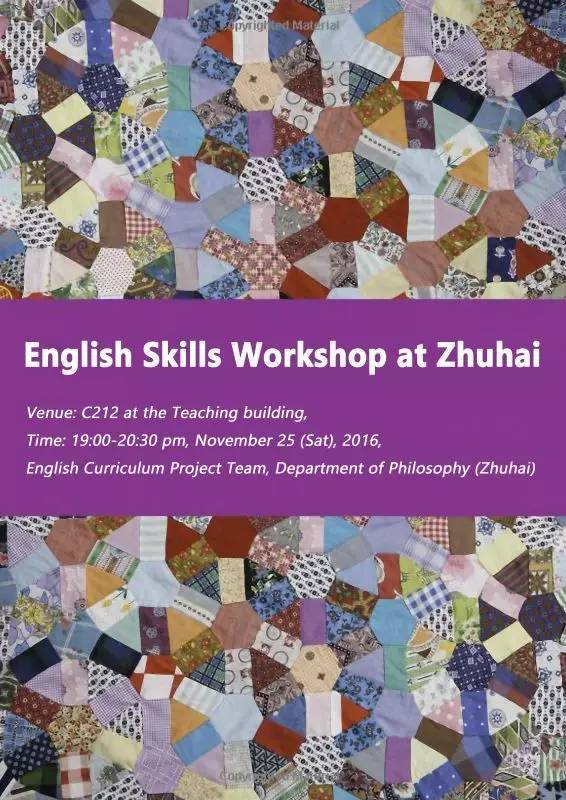 English Skills Workshop at Zhuhai