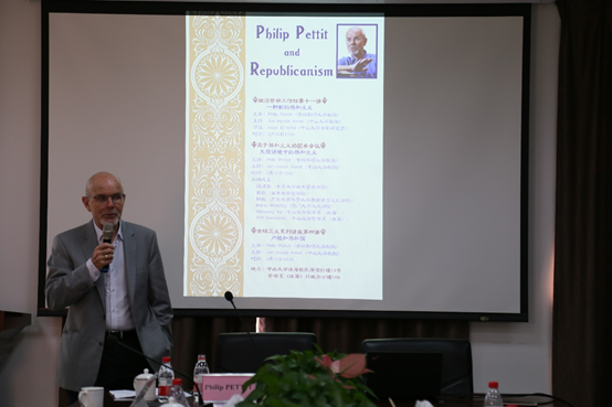 著名学者菲利普·佩迪特教授(Philip Pettit)到访哲学系(珠海)